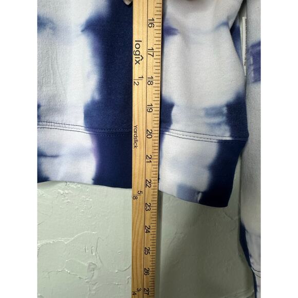 Disneyland Blue Tie-Dye Mickey Mouse Half Zip Pullover - Picture 4 of 7